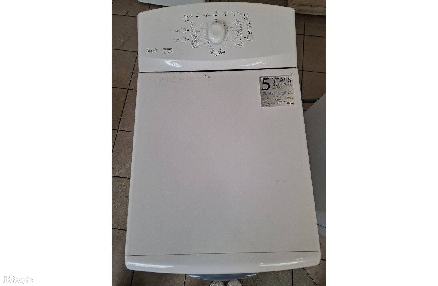 Használt Whirlpool AWE 50210 Mosógép [H16134] 3 hó garancia